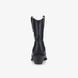 ЧЕРЕВИКИ ЖІНОЧІ COWBOY BOOTS HIGH W-BTS-COWH-LEA-LEA-BLK-36 фото 4